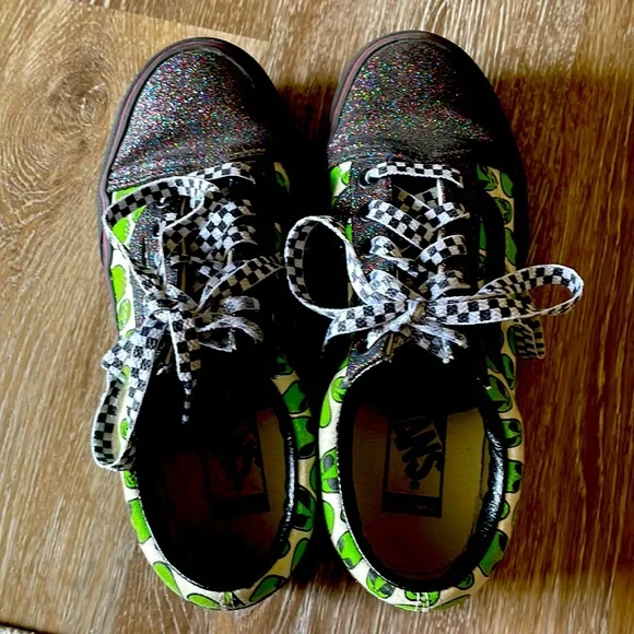 Vans Shoes Custom Alien Vans Poshmark